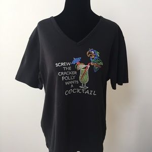 Exquisite Designs Screw The Cracker Polly T-Shirt